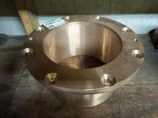 Large Bronze Flange