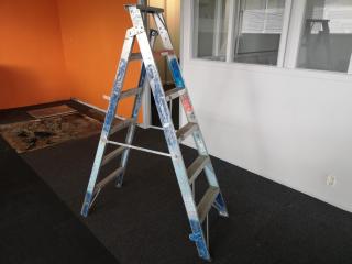 Aluminium Step / Extension Ladder by Ullrich