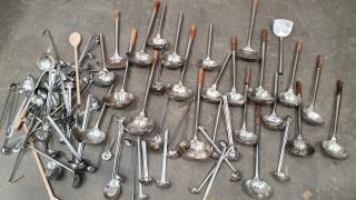 Large Quantity of Ladles / Spoons