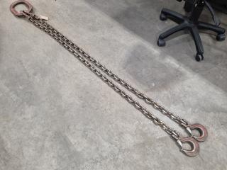 2-Leg Lifting Chain Assembly, 4.25 Ton Max Capacity