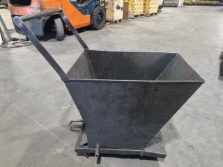 Heavy Duty Scrap Metal Tipping Bin Trolley