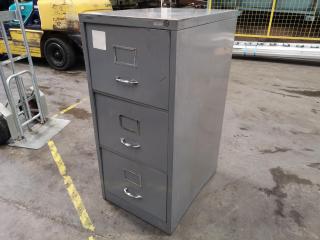 Boycon 3-Drawer Metal Workshop Office File Cabinet