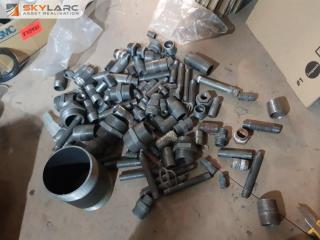 Large Quantity of Solid Pipe Couplers