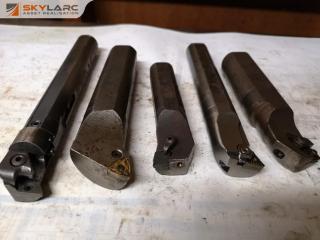 5x Assorted Milling Boring Bars