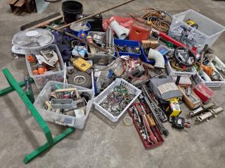 Large Assorted Industrial & Building Supplies, Parts, Hardware & More