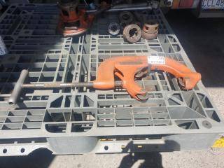 Large Ridgid Manual Pipe Cutter