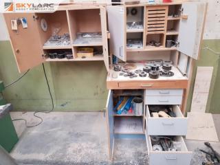 2 Cabinets of Spindle Moulder Blades and Parts