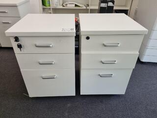 2x Office Mobile Drawer Units