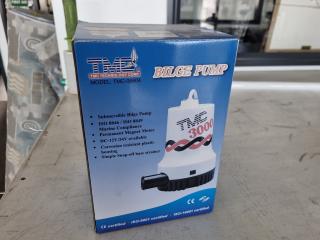 TMC Marine Bilge Pump 3000GPH, New