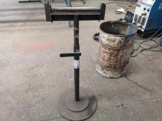 Heavy Duty Workshop Material Roller Support Stand