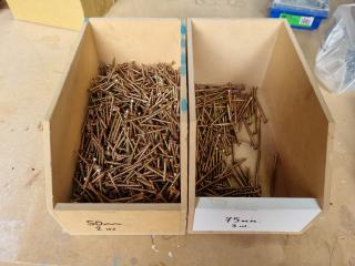 2 Boxes of Screws 