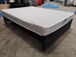 Queen Bed w/ Bed Base