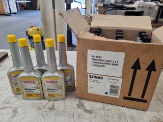 Sonax Oil Enhancer & Fuel Injection Cleaner, 16x 250mL Bottles