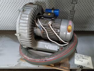 Industrial Side Channel Blower w/ Single Phase Motor