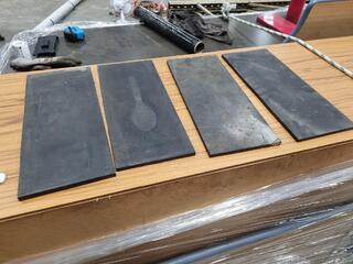 4x Rubber Machine Base Foot Pads