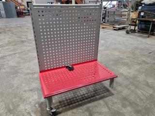 Mobile Adjustable Retail Shelving Unit, Incomplete