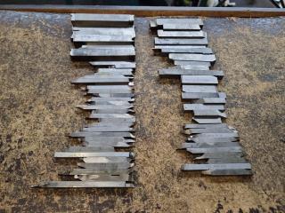 Assortment of Machine Steel Tool Bits