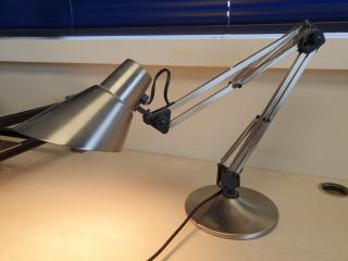 Stylux Stainless Steel Desk Lamp