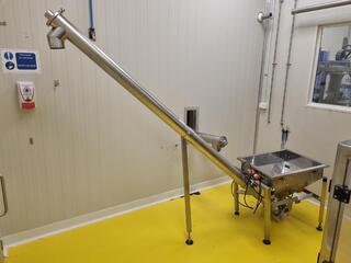 Stainless Steel Auger Screw Conveyor System