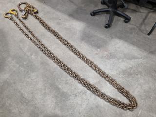 2-Leg Lifting Chain Assembly, 4.25 Ton Max Capacity