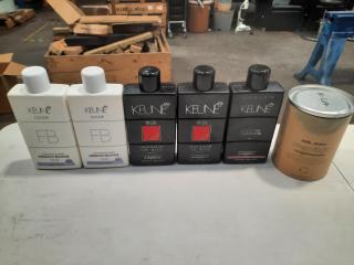 Assortment of Keune Hair Products