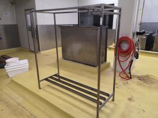 Stainless steel Slotted Storage Rack