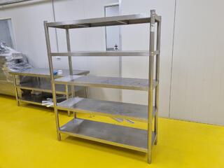 Stainless Steel Shelving Assembly