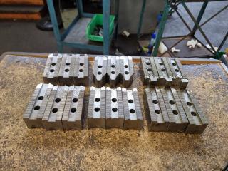 Six Sets of CNC Lathe Jaws