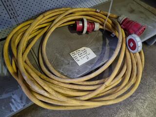 3-Phase Extension Lead, 20-Metres