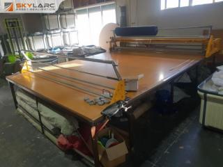 Large Industrial Fabric Spreading Table