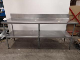 Stainless Steel Kitchen Prep Bench Table