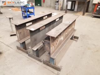 3 x Heavy Duty Steel Workshop Stands