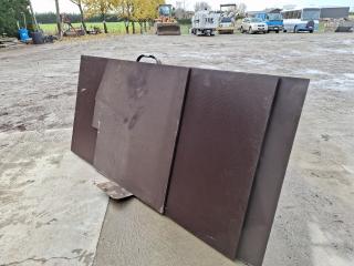 3 Assorted Honeycomb Birchwood Plywood Panels