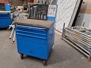 Steel Mobile Workbench Cabinet by Maxim