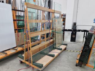 Workshop Glass, Board, Panel, Sheet Trolley