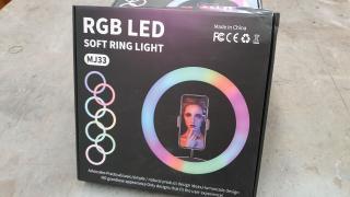 6 RGB LED Ring Lights