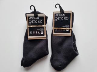 2x Pairs Giro Xnetic H20 Cycling Socks - XL