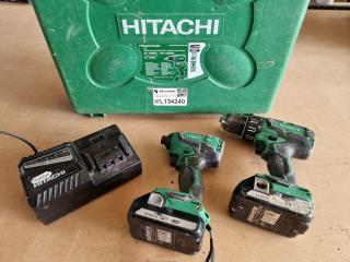 Hitachi 18v Cordless Drill Combo Kit