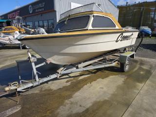 Sea Nymph Boat on Trailer