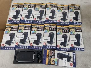 13x Remax Wireless Phone Chargers, New Bulk Lot