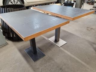 2x Cafe Tables