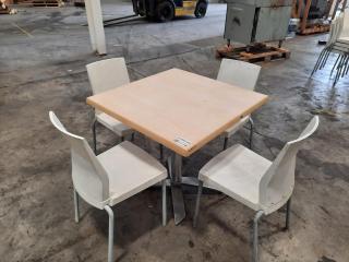 Cafe Style (Collapsible) Table  and Chairs Set