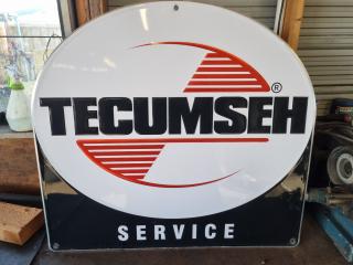 Tecumseh Service Sign