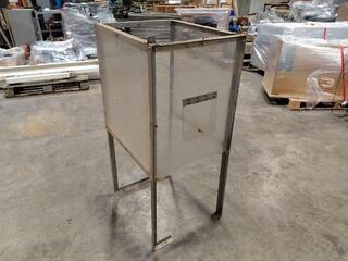 Acrylic Enclosure with Hinged Access Panel