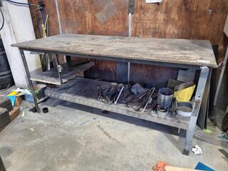 Custom Workshop Table Workbench
