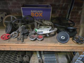 Large Lot of Machine Hand Wheels