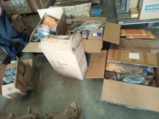 Pallet of Perkins Diesel Engine Parts