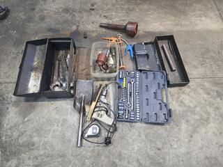 Assorted Hand Tools and Toolbox