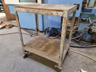 Sturdy Workshop Shelf Trolley Cart