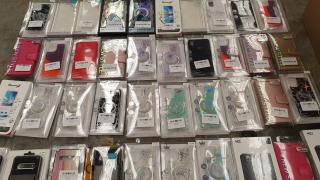 60 Assorted iPhone & Samsung Phone Cases